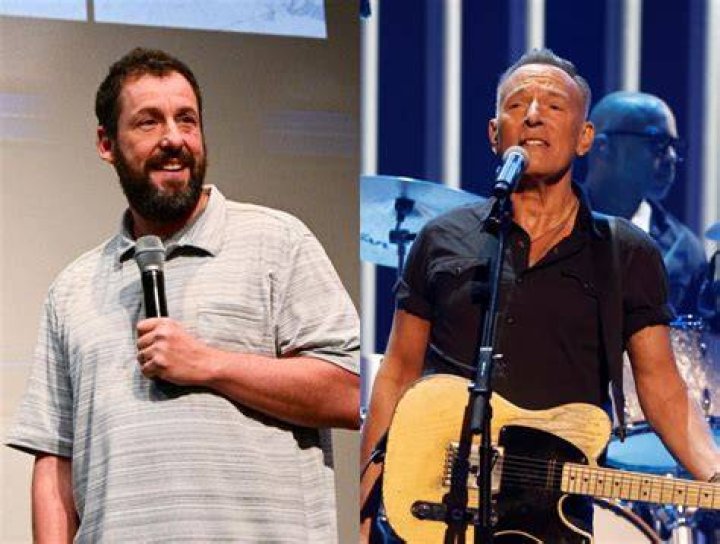 Adam Sandler Recalls Running into Bruce Springsteen at the Gym