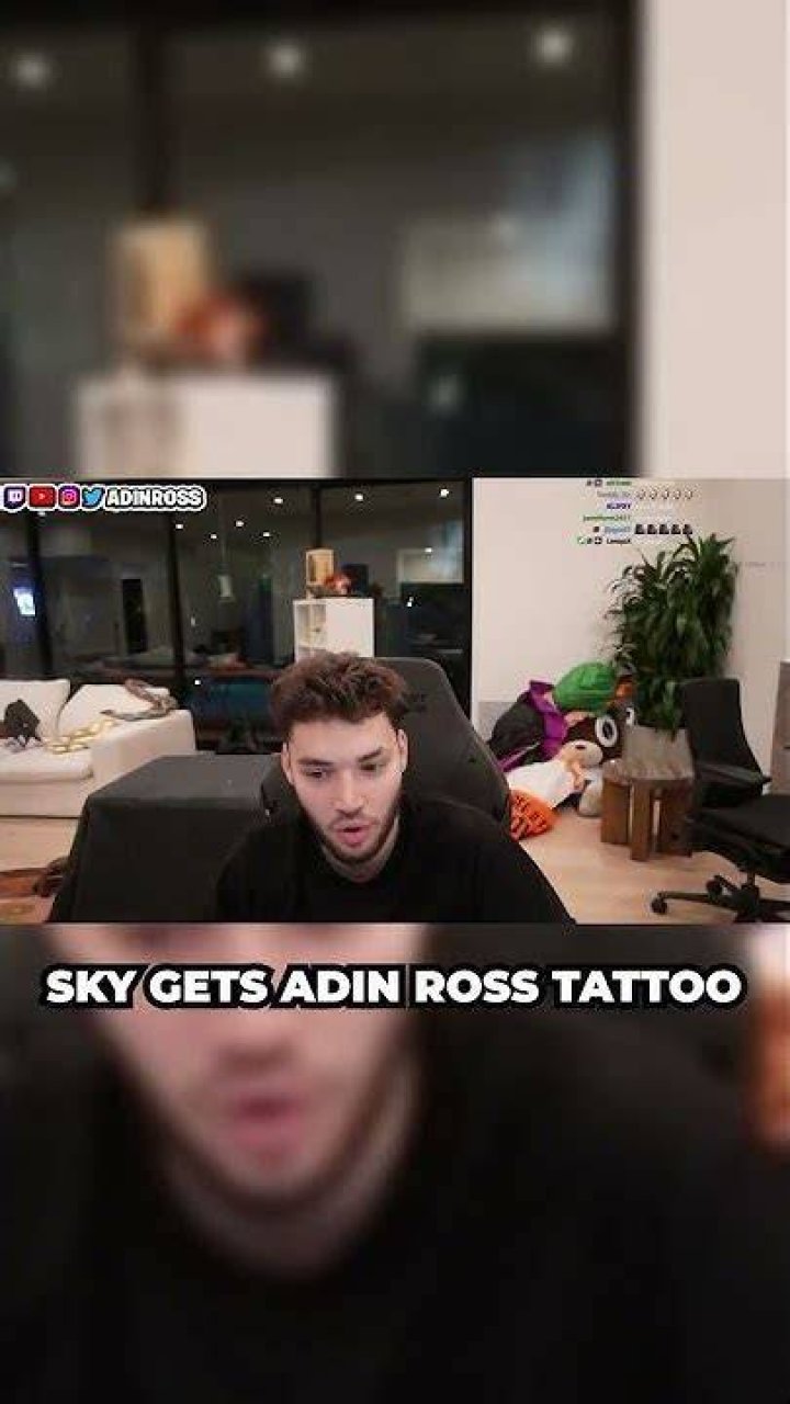 Aggregate 65+ adin ross tattoo super hot in.cdgdbentre