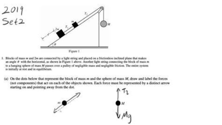 AP Physics C Mechanics FRQ 1995 M3 Gravitation YouTube