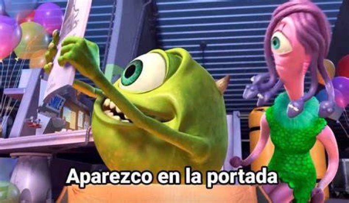 Aparezco en la portada Monster Inc Plantilla de Meme