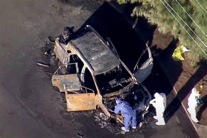 BURNED BODY FOUND IN TRASH CAN IDENTIFIED AS MISSING CALIFORNIA WOMAN