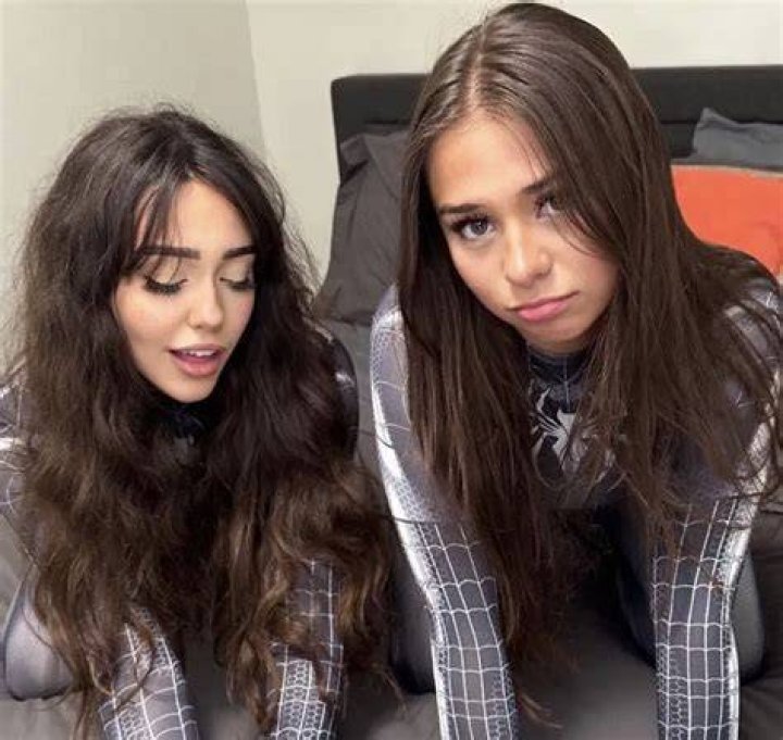 Eliza Ibarra & Sophie Rain Spider Man Lesbian teasing new video r