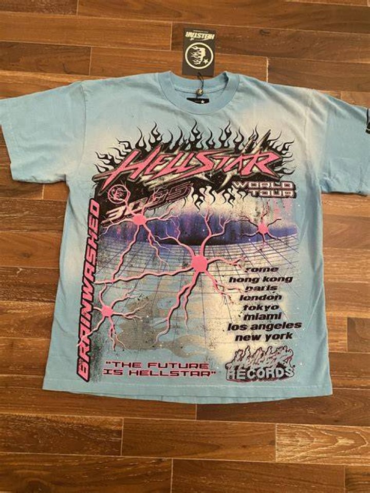 HELLSTAR Hellstar Neuron Tour Tee shirt Grailed