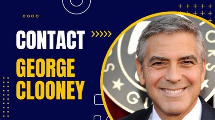 How to Contact Clooney Phone Number, Email Address, Fan Mail