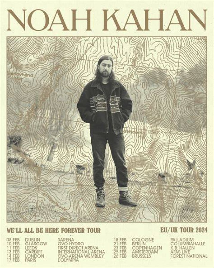 Noah Kahan returns to Europe