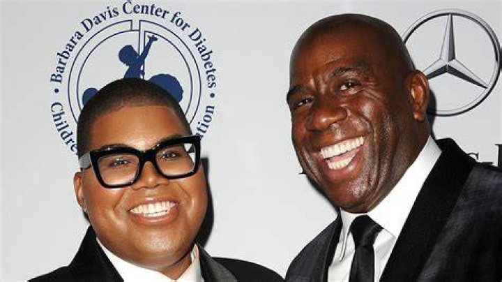 Son of Magic Johnson 'revelling' in public interest about his being gay