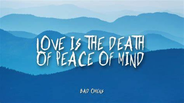 Understanding The Death Of Peace Of Mind Meaning